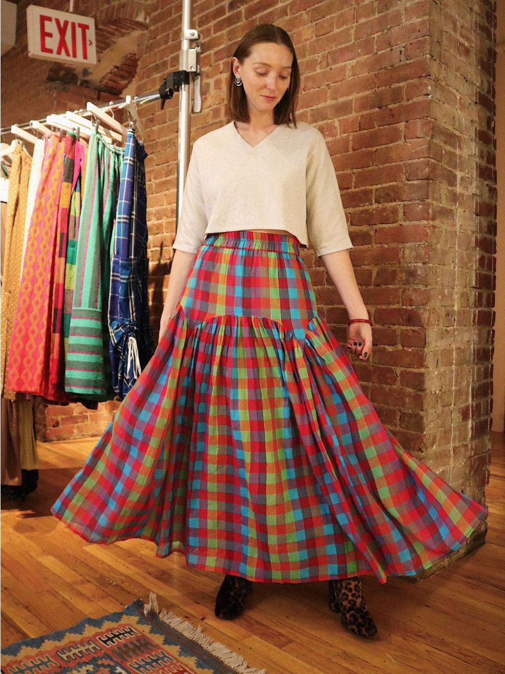Rujuta Sheth Leila Maxi Skirt- Crossway Chex